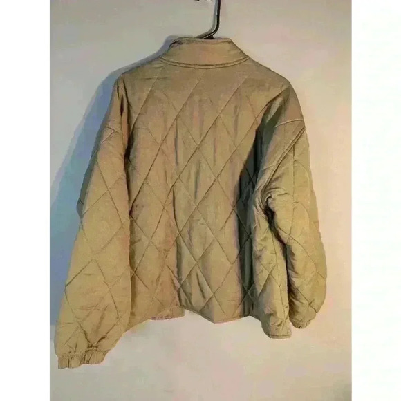 Social Standard by Sanctuary Green Quilted Jacket XL - Picture 9 of 11